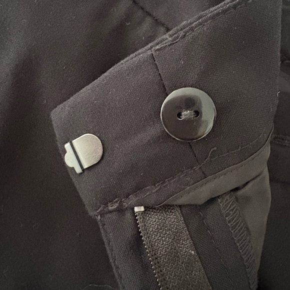 Zara black ankle length slacks pants sz 6 - Picture 4 of 16